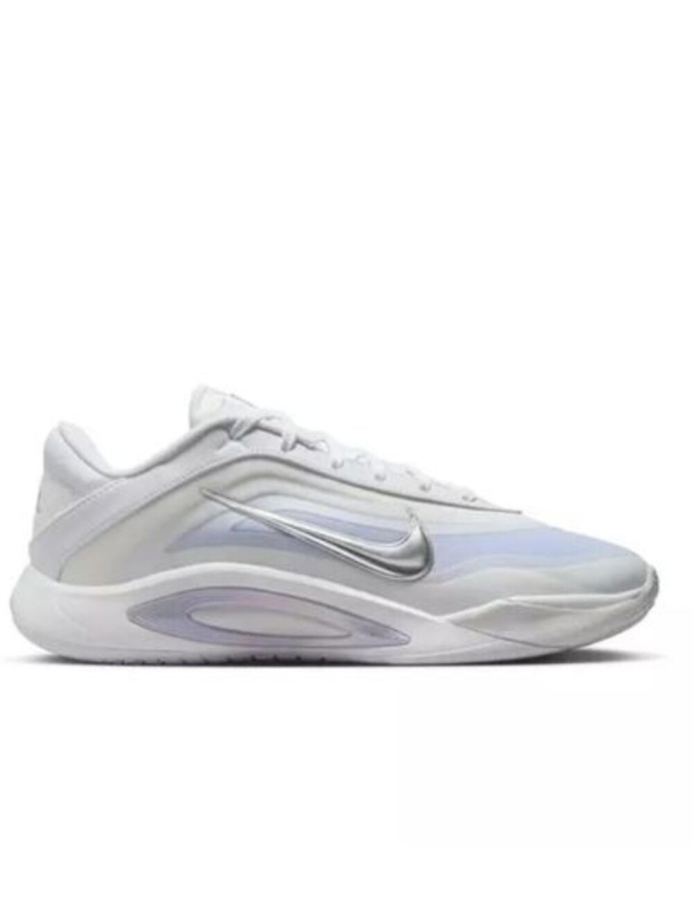 Nike A'One White Summit Women Size 7.0 Sneaker Aja Wilson Vegas Aces Basketball
